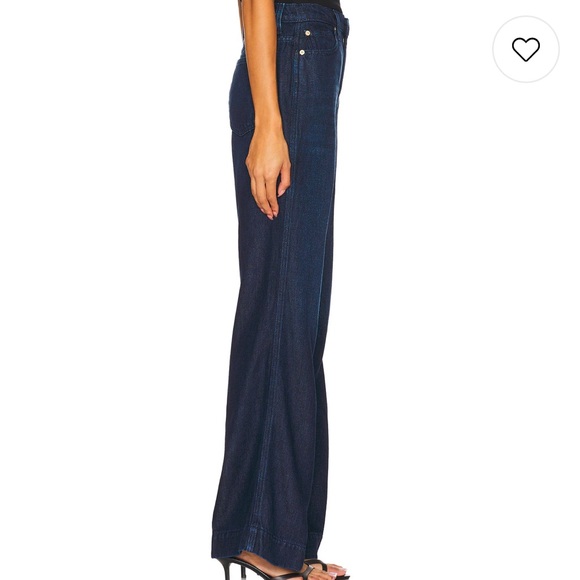 NWOT 7 FOR ALL MANKIND MODERN DOJO
TAILORLESS JEANS IN STORMY Size 28 - Picture 5 of 17